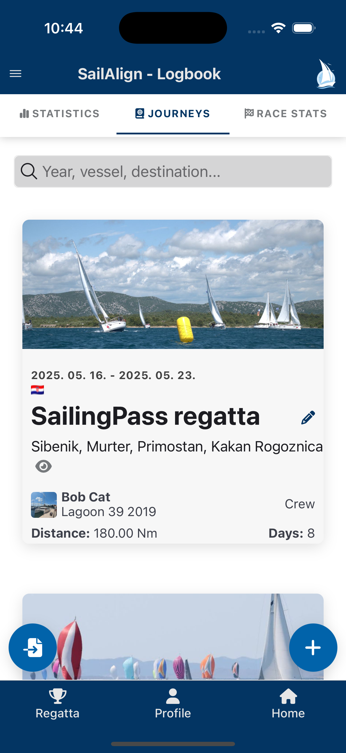 Digital Logbook Interface